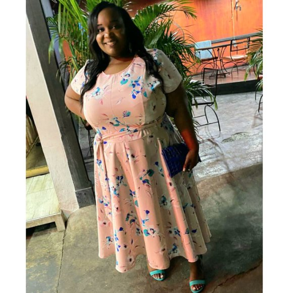 Lane Bryant Dresses & Skirts - High-Low Floral Dress